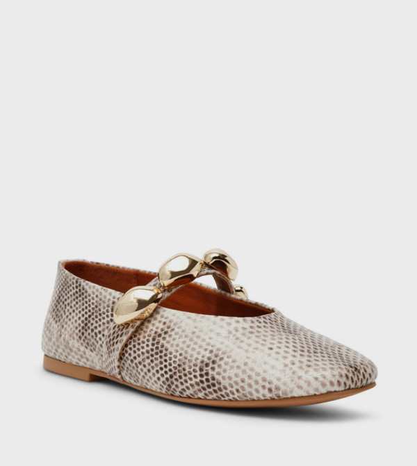 Steve Madden Mary Janes - Beige Mary Janes