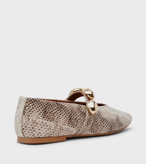 Steve Madden Mary Janes - Beige Mary Janes