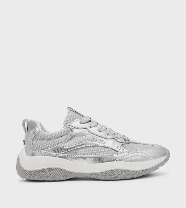 Steve Madden Steve Madden - Silver Low Top
