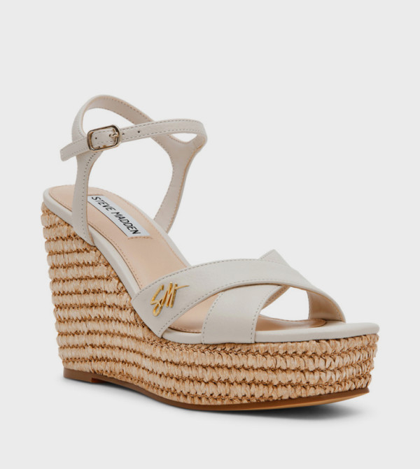 Steve Madden  Wedges - Off White Wedges