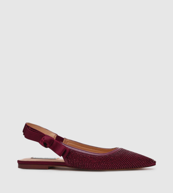 ستيف مادن  أحذية فلات - خمري  undefined