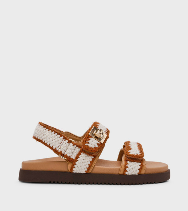 ستيف مادن ستيف مادن - بني  Flat Sandals