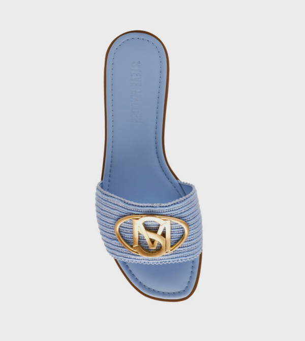 Steve Madden - Blue Flat Sandals
