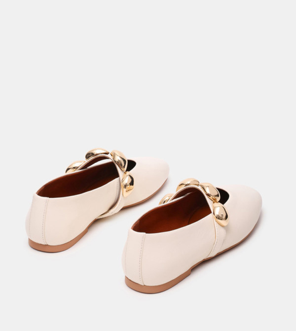 Steve Madden  Mary Janes - Cream Mary Janes