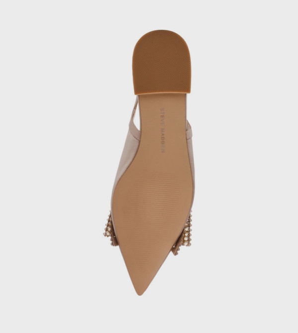 Steve Madden Steve Madden - Taupe Flat Sandals
