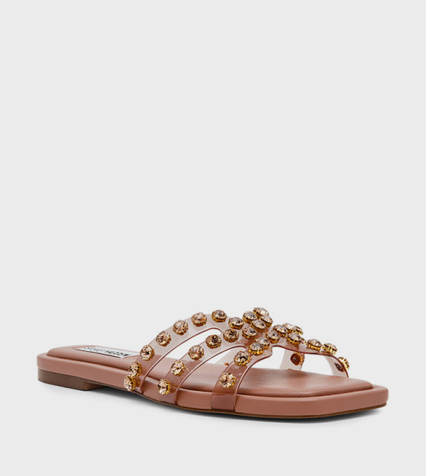 ستيف مادن  أحذية - بني  Flat Sandals