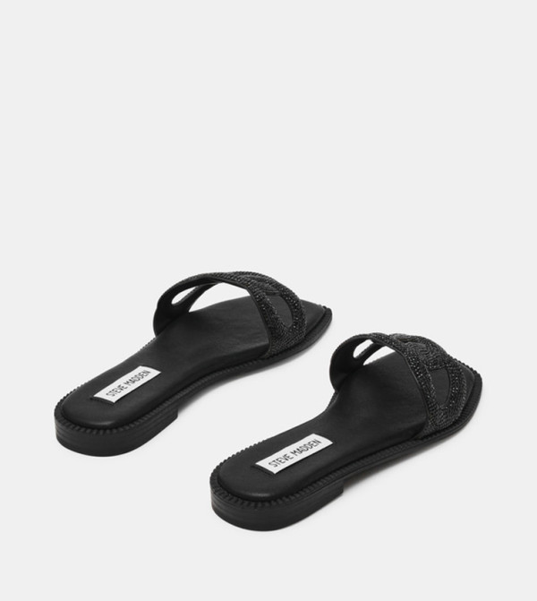 ستيف مادن  أحذية - أسود Flat Sandals