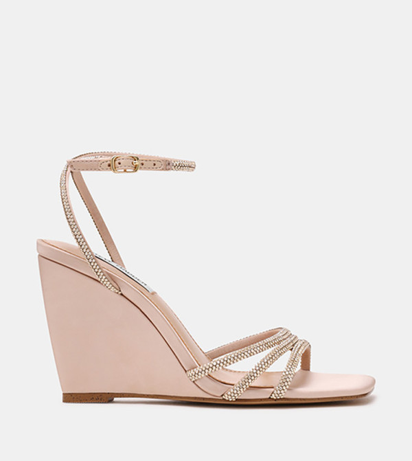 Steve Madden  Wedges - Beige Wedges