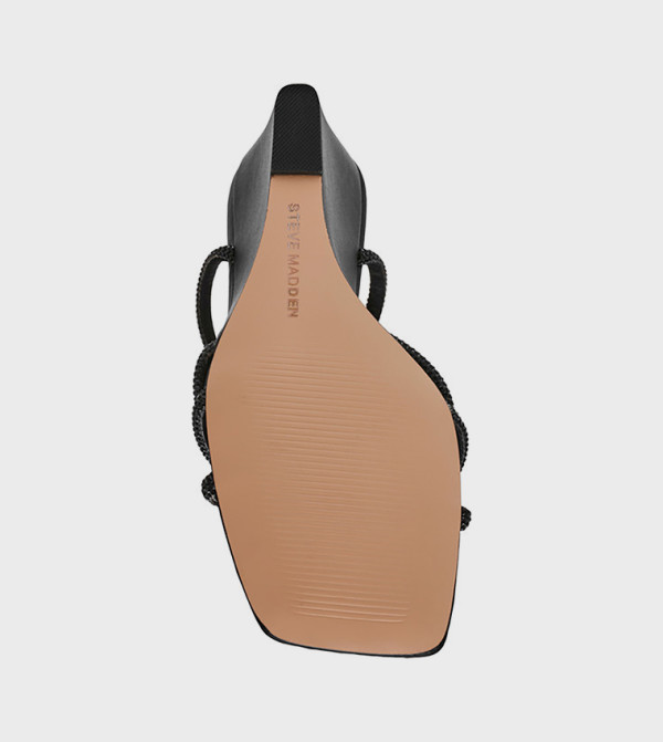 Steve Madden  Sandals - Black Wedges