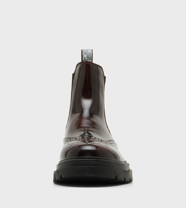 Steve Madden  Chelsea Boots - Burgundy Chelsea Boots