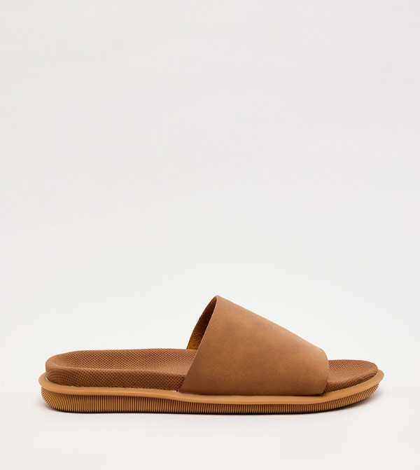 ستيف مادن  أحذية - بني  Flat Sandals
