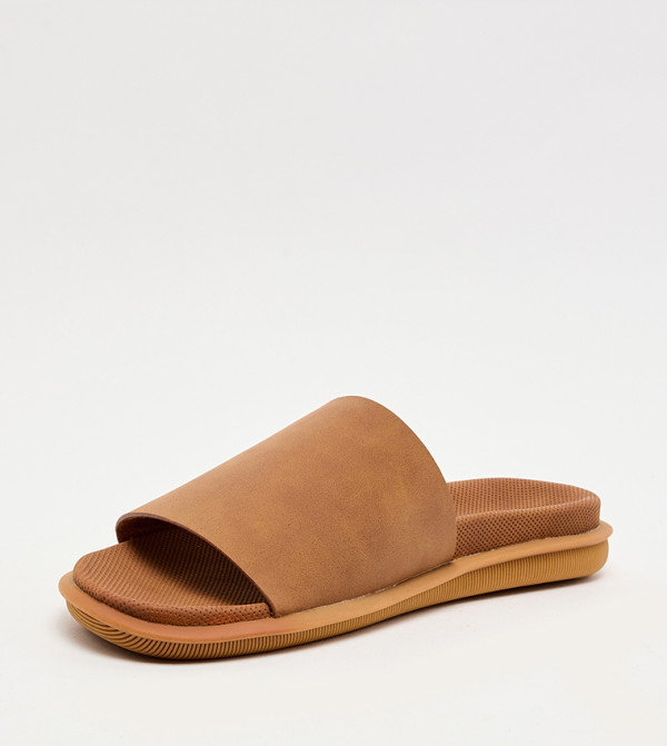 ستيف مادن  أحذية - بني  Flat Sandals