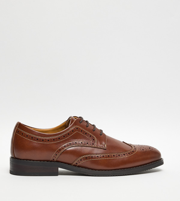 Steve Madden  Formal Shoes - Brown Formal Lace-Up Shoes