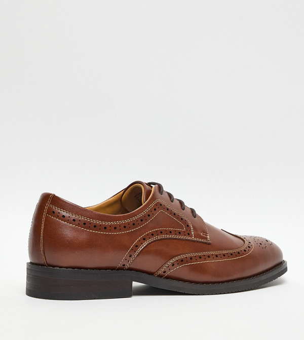 Steve Madden  Formal Shoes - Brown Formal Lace-Up Shoes