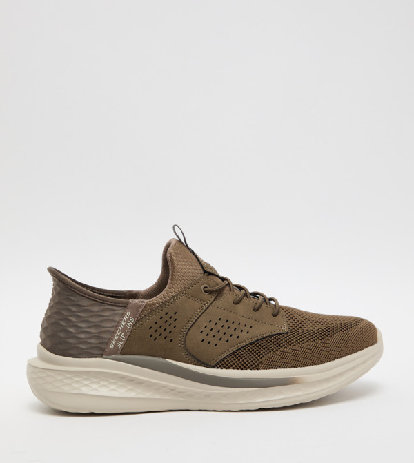 Skechers  Slip-ons - Brown Casual Slip-ons