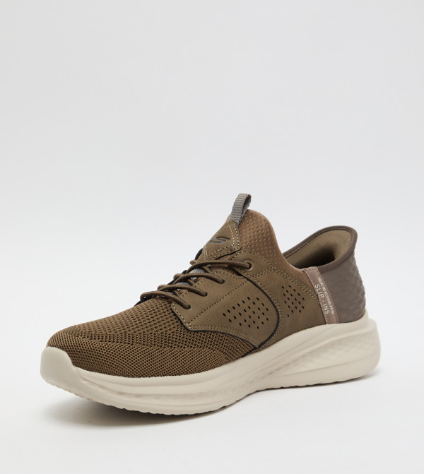 Skechers  Slip-ons - Brown Casual Slip-ons