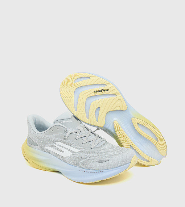 Skechers  Shoes - Grey Running Shoes