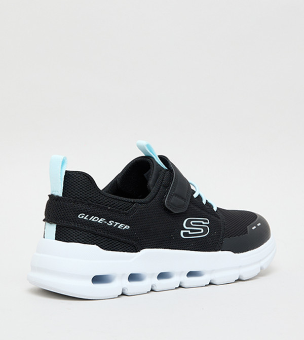 سكيتشرز  velcro-shoes - أسود أحذية برقبة منخفضة 