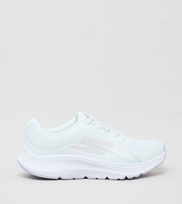 Skechers  - White Running Shoes