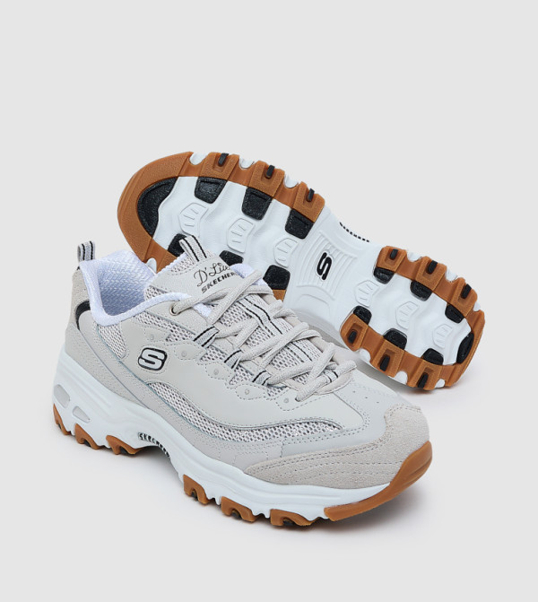 Skechers Shoes - Taupe Low Top