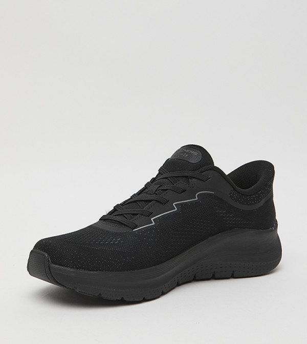 Skechers Walking Shoes - BLACK Walking Shoes