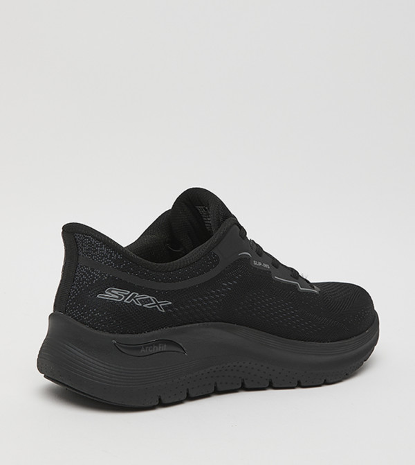 Skechers Walking Shoes - BLACK Walking Shoes