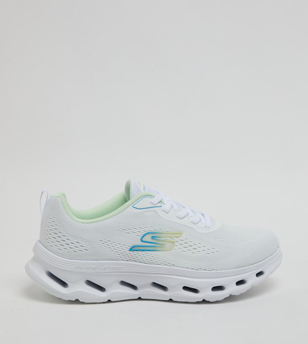Skechers  Walking Shoes - White Walking Shoes