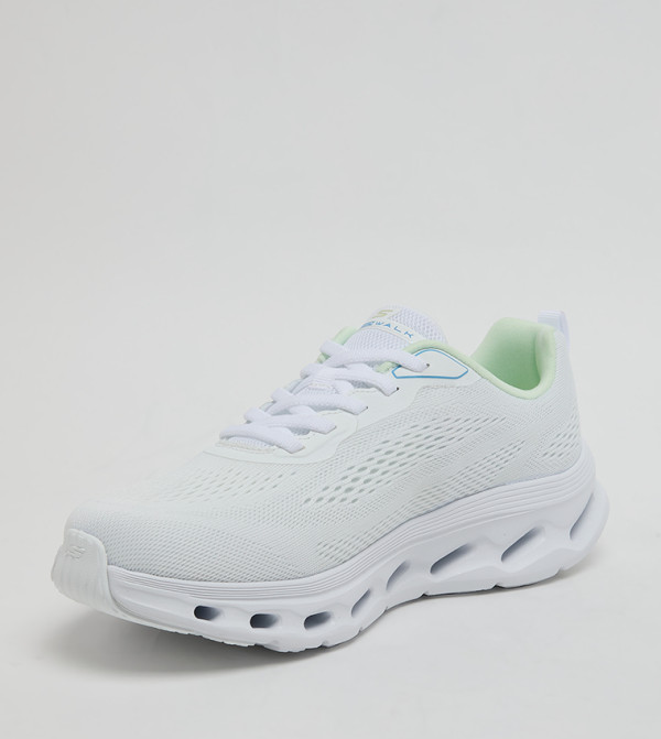 Skechers  Walking Shoes - White Walking Shoes