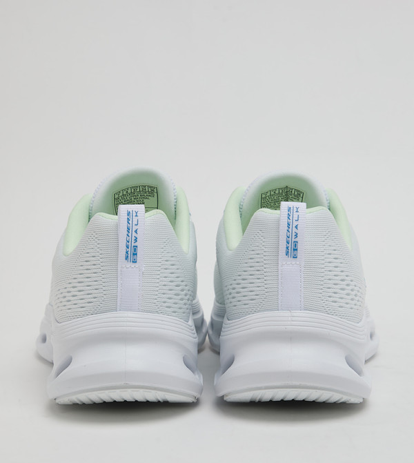 Skechers  Walking Shoes - White Walking Shoes