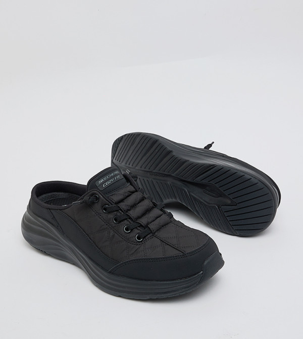 Skechers  Casual Slip-ons - BLACK Casual Slip-ons