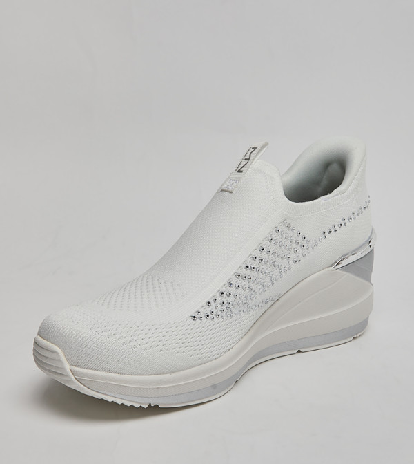 Skechers Slip-Ons - White Casual Slip-ons