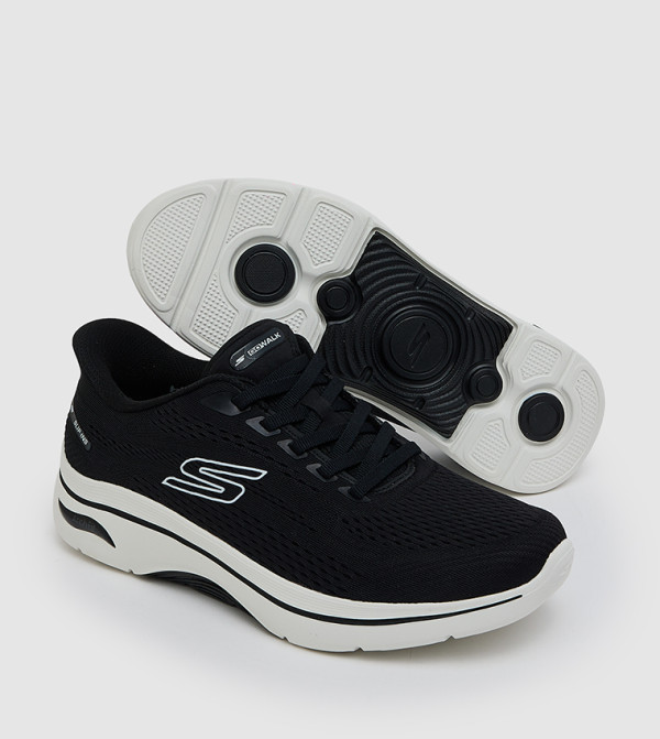Skechers  Walking Shoes - BLACK Walking Shoes