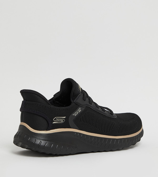 سكيتشرز  Slip-Ons - أسود سهل الارتداء