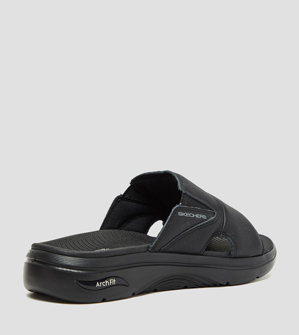 سكيتشرز سكيتشرز - أسود صنادل كاجوال