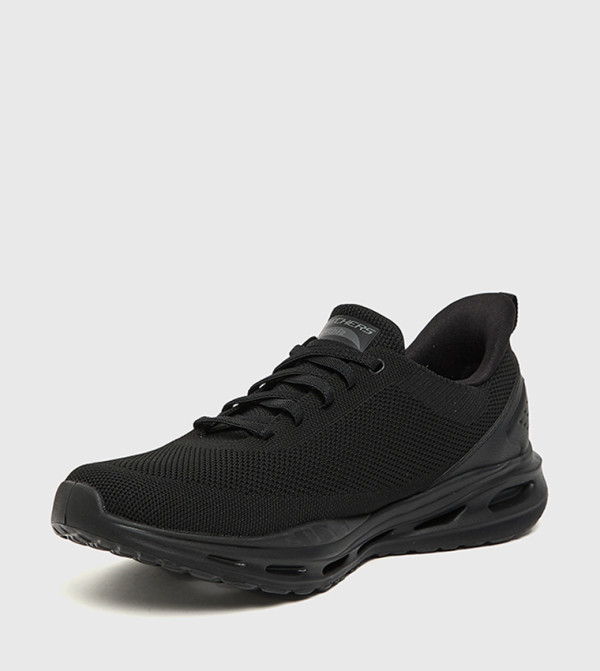 Skechers  - Black Running Shoes