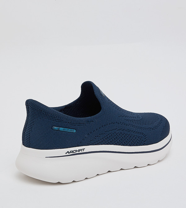 Skechers  Walking Shoes - Navy Walking Shoes