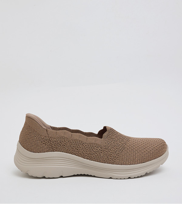 Skechers  Slip-Ons - Brown Casual Slip-ons