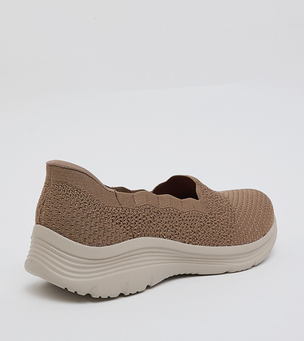 Skechers  Slip-Ons - Brown Casual Slip-ons