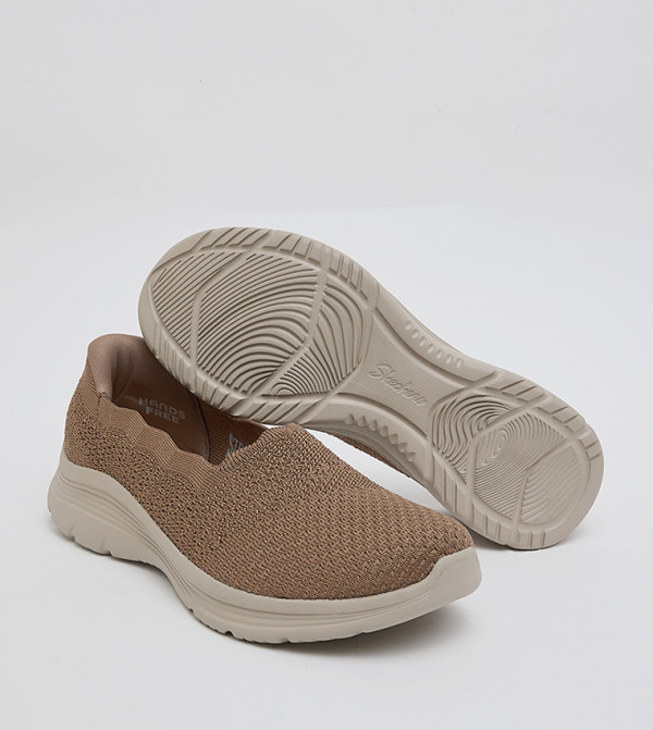 Skechers  Slip-Ons - Brown Casual Slip-ons
