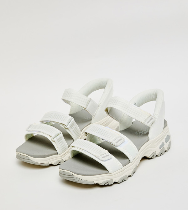 Skechers Platforms - Off White Platforms