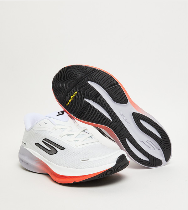 Skechers  Sports Shoes - White Running Shoes