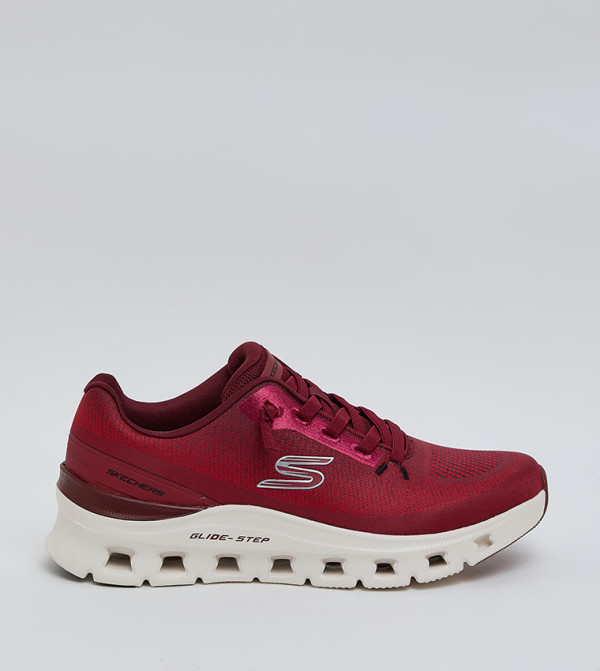 Skechers  Walking Shoes - Red Walking Shoes