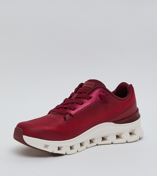 Skechers  Walking Shoes - Red Walking Shoes