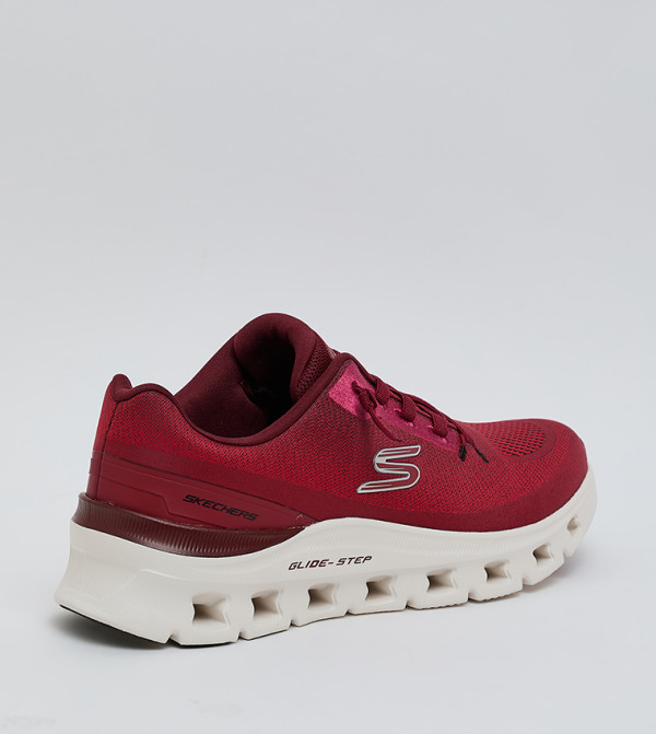 Skechers  Walking Shoes - Red Walking Shoes