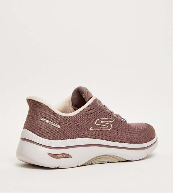 Skechers  cherry-mohogany - Mauve Walking Shoes