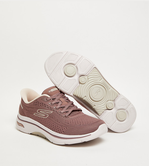 Skechers  cherry-mohogany - Mauve Walking Shoes