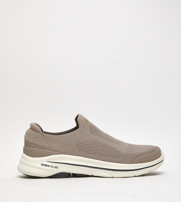 Skechers Walking Shoes - Brown Walking Shoes