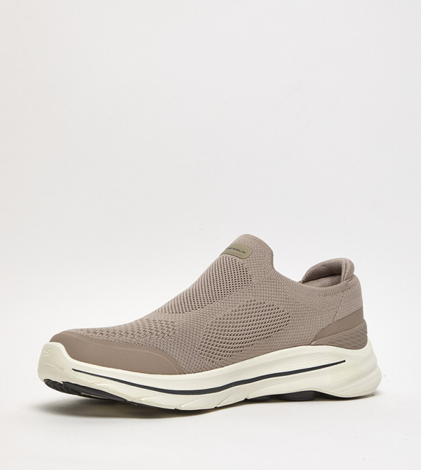 Skechers Walking Shoes - Brown Walking Shoes