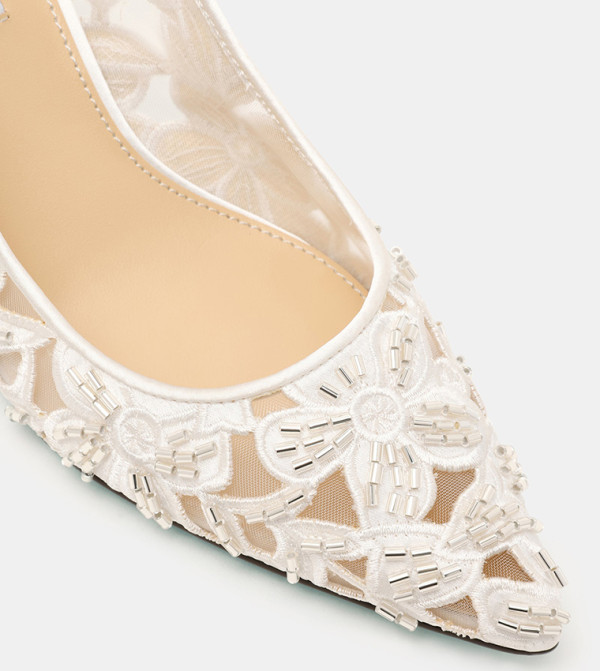 Steve Madden Heels - Ivory Heels