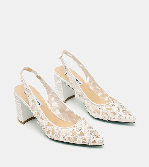 Steve Madden Heels - Ivory Heels